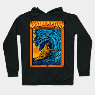 BANZAI PIPELINE NORTH SHORE OAHU HAWAII Hoodie